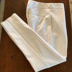 Ladies Express White Dress Pants sz 2 short